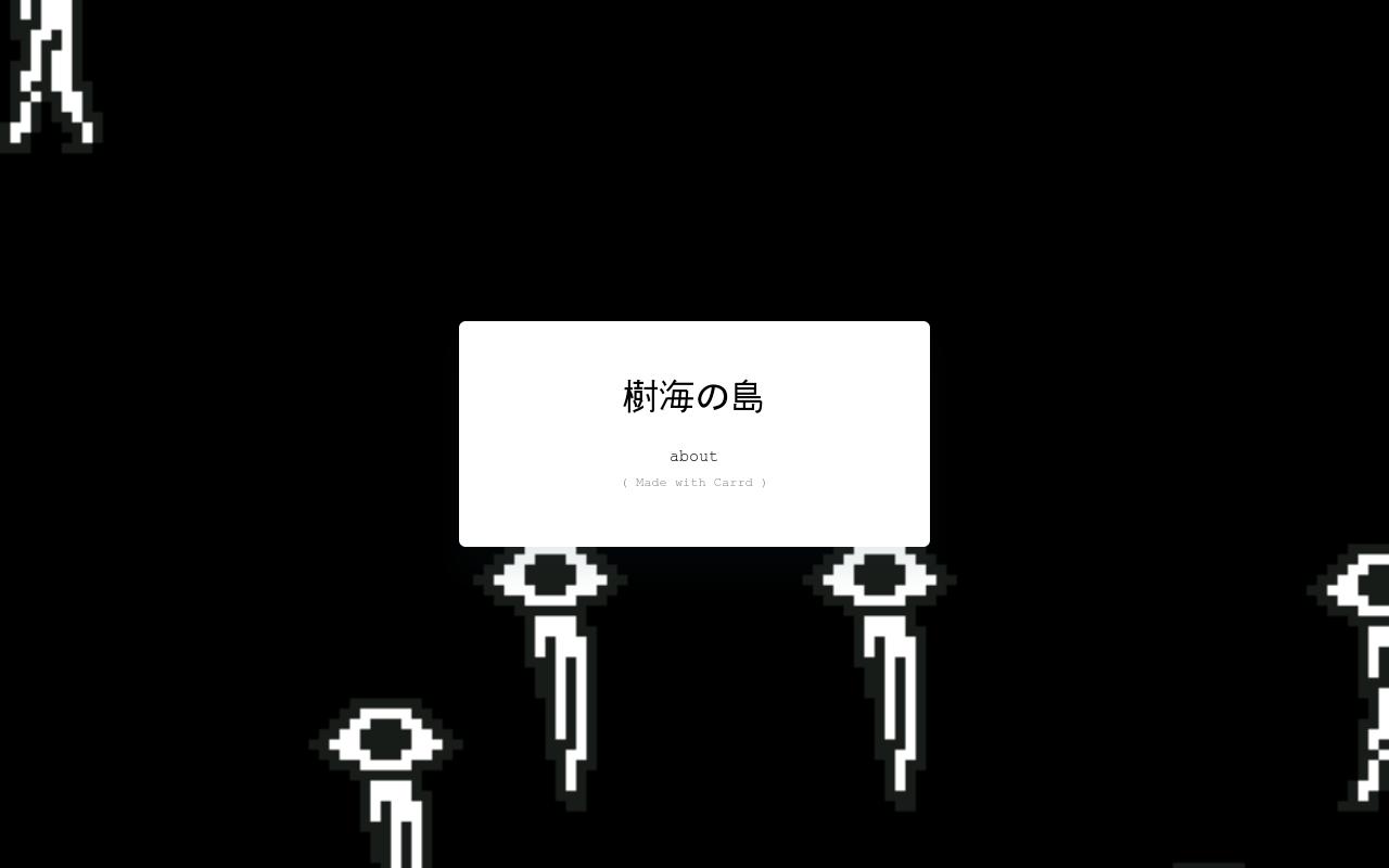 Carrd profile picture for @holes